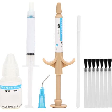 Kit de Résine Composite Autopolymérisante pour Adhésion Dentaire en Orthodontie