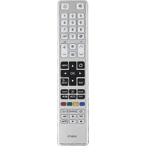 Télécommande intelligente pour téléviseur Toshiba CT-8035/8040/8041/8046 48L5435DG/441DG kns (1/5)