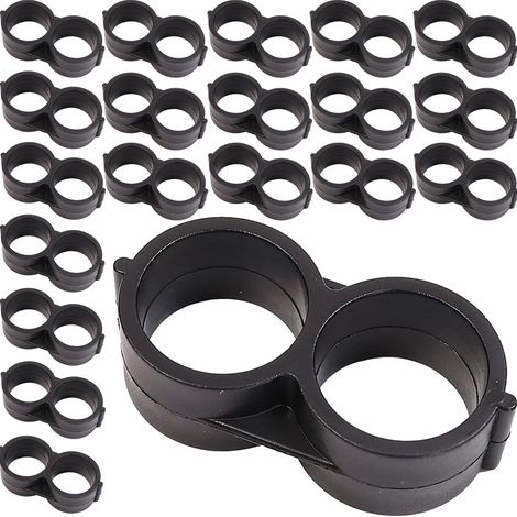 Cache-culot pour tuyaux d'irrigation 20mm interruption du flux d'eau x10 (1/4)
