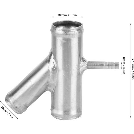 Aluminium-Y-Pumpe für Kühlkreislauf 1K0121087H mit Flansch und Gehäuse, kompatibel mit Eos (2007-2009) (1/5)