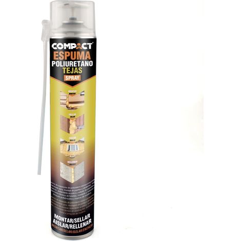 ESPUMA POLIURETANO TEJAS 750ml.SPRAY