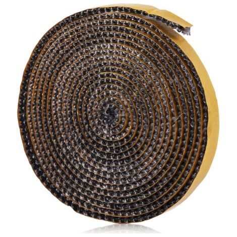 Joint insert cheminée auto-adhésif 3mm x 20mm x 2m – Résistant à la chaleur jusqu'à 600 °C – Étanchéité pour poêle et four (1/4)