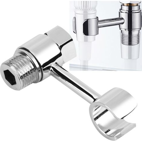 360° drehbare Wandhalterung für WC-Bidet-Dusche (1/5)
