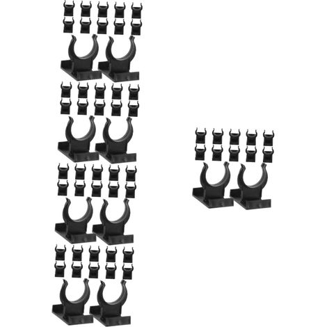 60 jeux de clips fixation en plastique pour pieds meubles cuisine (1/5)