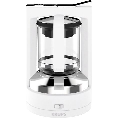 Krups KM4682 Kaffeemaschine weiß 12 Tassen 850 W