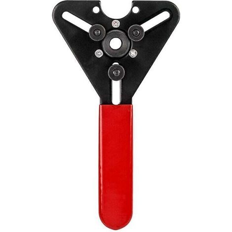Kit d'outils de Suppression d'embrayage de compresseur de climatisation, Outil de Maintien d'embrayage de climatiseur, Ensembles d'outils automatiques d'extracteur de moyeu (1/4)