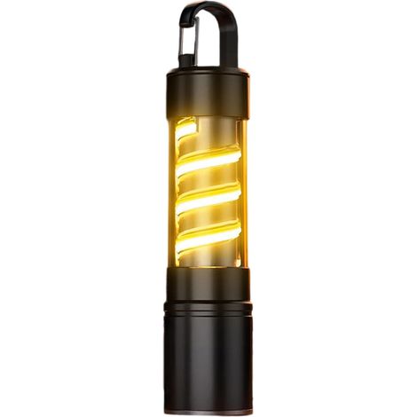 Lanterna da esterno con batteria da 12 ore - Luce da campeggio a LED per emergenze, escursionismo, pesca, super luminosa - Luce da tenda dimmerabile (1/5)