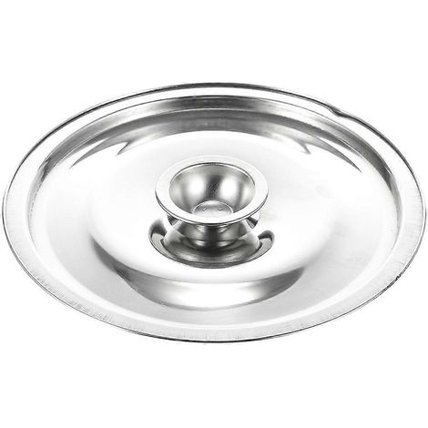 Couvercle de bocal, couvercle de casserole, couvercle de poêle, couvercle métallique pour casserole à huile, couvercle réutilisable, accessoire de cuisine-20.00X20.00X1.00CM-Silver (1/3)