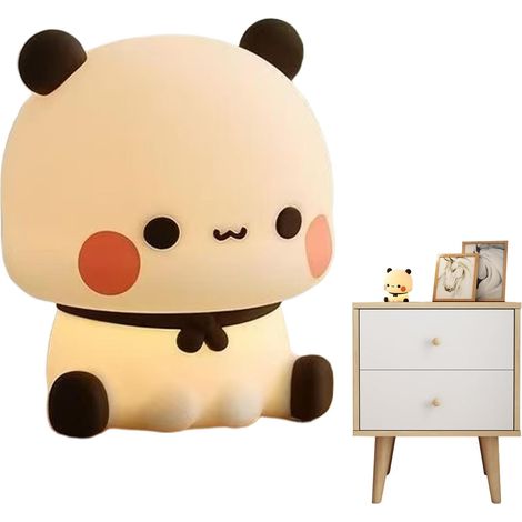 Veilleuse Panda Mignonne LED Lampe de Nuit Originale en Forme d'Animal (1/5)