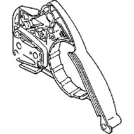Echo – Carter frein de chaîne tronçonneuse – Modèles CS3700, CS3700ES, CS390ESX – Longueur 40cm – Pour bois dur et teck – Pièce d'origine