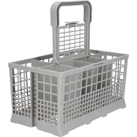 McFilter Panier à couverts universel pour lave-vaisselle AEG Miele Siemens Neff Bosch Gaggenau Küppersbusch etc. - 24 x 13.6 x 12 cm (1/4)