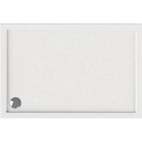 Piatto doccia 130x70 acrilico bianco slim kamalu