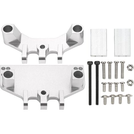 Support de barre de liaison pour servo de voiture RC en alliage d'aluminium, avant et arrière, pour modèles MN86K MN86KS MN86 MN86S et séries 1/12.