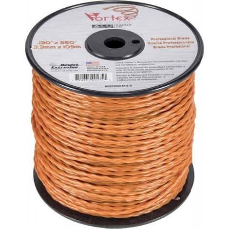 Fil Nylon Vortex Alu 3,3 mm 109 m orange