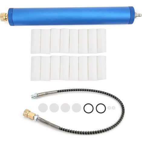 Hochdruck-Luftfilter (30 MPa) für Aufblasgerät, Öl-Wasser-Abscheider, 20 Filterelemente, flexibler Schlauch