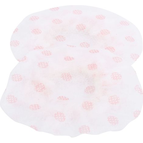 120 Pièces Housses Microphone Jetables Anti-Salive et Poussière, Protection Hygiénique pour Micro (Blanc à Points Rouges) (1/5)