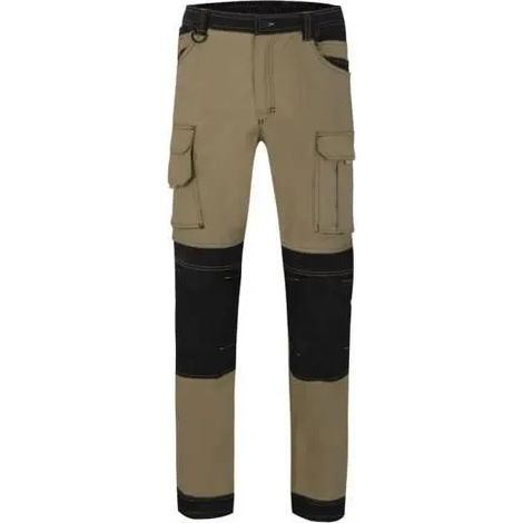 Pantalon de travail Velilla stretch coton renforcé genoux