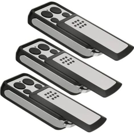 BARKBUSTERSLot de 3 Télécommandes de Garage Sdre-114253 pour AVIDSEN 114253 104257 104251 Compatible avec la Marque Avidsen Extel Thomson (1/4)