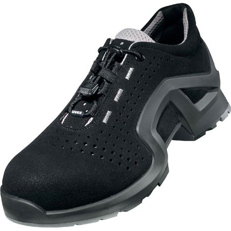 Scarpe antinfortunistiche Uvex 1 S1 SRC ESD 85118-43 - Nero/Grigio - 43