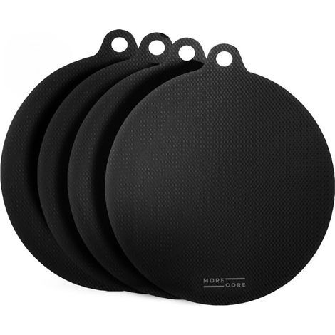 Protection Plaque Induction Protege Plaque Induction Protege Plaque de Cuisson Protection Plaque de Cuisson Tapis en Silicone 4 Pièces 22cm (1/4)