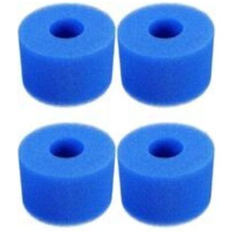 Éponge Filtrante - Type S1 - Pour Filtre Piscine Spa Jacuzzi - Réutilisable Lavable - 4 Pièces (1/5)