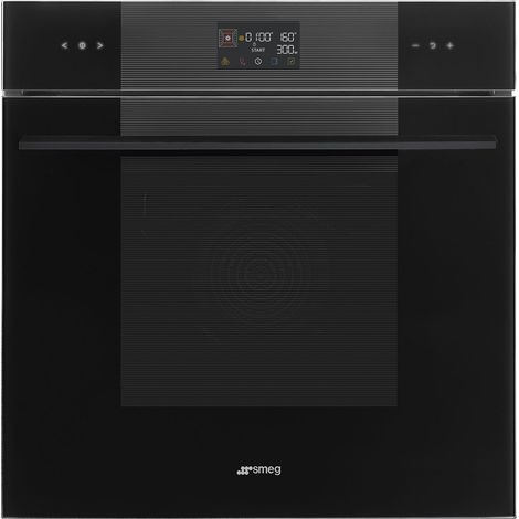 Smeg Linea Forno SO6102M2B3 Nero. Dimensione del forno: Media, Tipo di forno: Forno elettrico, Capacità interna forno totale: 68 L. Posizionamento dell'apparecchio: Da incasso, Colore del prodotto:... (1/5)