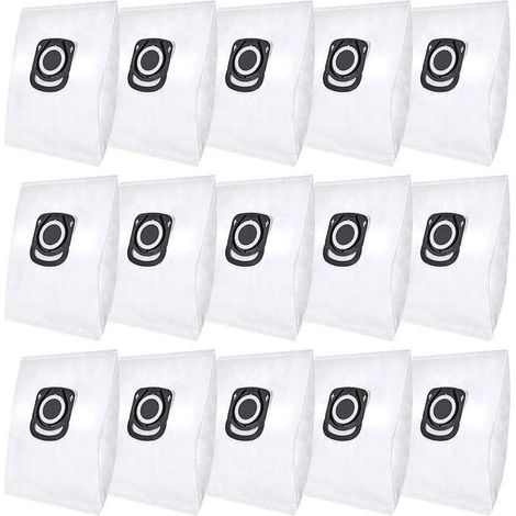 Pack of 15 vacuum cleaner bags for Rowenta Hygieneet ZR200520 ZR200720 Swirl R39 Dust bags for Rowenta Compact Power, X- (1/4)