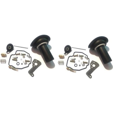 Kit de réparation de carburateur (2 pièces) pour moto Virago XV535 (1990-2001) : piston, membrane et joint.