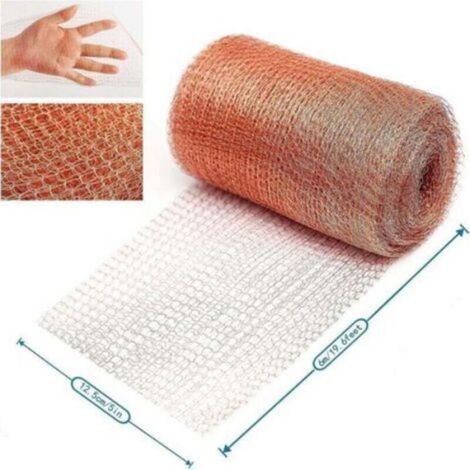 Filet cuivre anti-rongeurs limaces souris oiseaux intérieur extérieur (1/4)