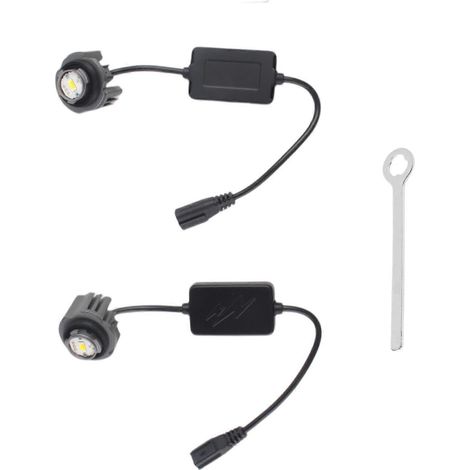 Feux antibrouillard LED L1B, feux de recul LW5B, blanc et jaune, ampoules prêtes à l'emploi pour Toyota et Honda. (1/5)