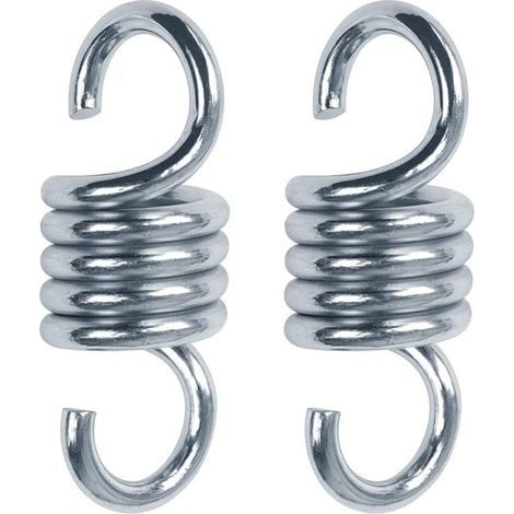 2 piezas Ganchos de Resorte para Hamaca Silla con Resorte para Sillas de Porche Columpios Colgantes (1/4)