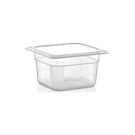 Bac Gastronorme en polypropylène GN 1/6 - 176x162x100mm - Matériel CHR Pro