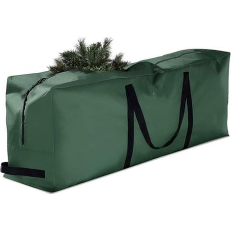 Bolsa de almacenamiento impermeable para árboles de Navidad - Bolsa grande y resistente para un fácil almacenamiento, 122 x 38 x 51 cm (1/5)
