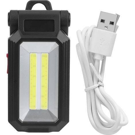 Lampe de travail LED rechargeable magnétique USB pliable portable (1/4)