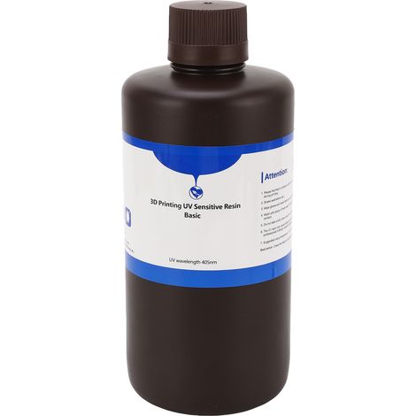 Hochhartes, orangefarbenes Photopolymerharz, stoß- und kratzfest, für LCD- und DLP-3D-Drucker, robust und langlebig (1/5)
