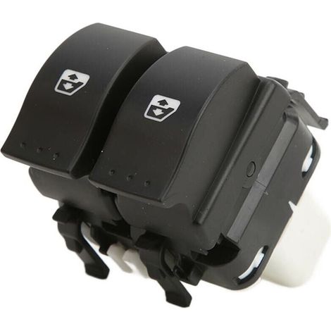 Interruptor del regulador de la ventana eléctrica 8200315042. Interruptor principal de repuesto del lado del conductor para Scenic II JM0 / 1 MPV 2003-2014.