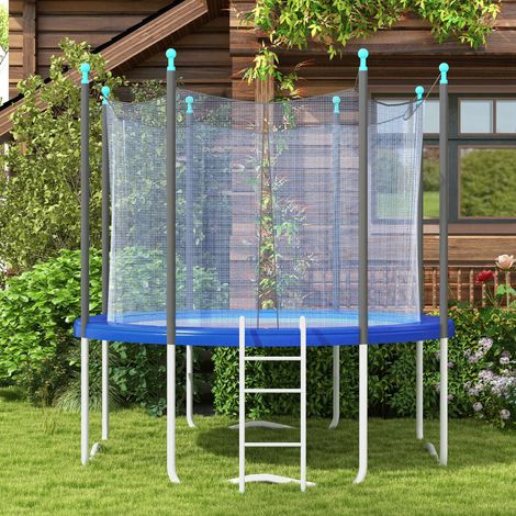 Ersatz-Randabdeckung für Trampoline, wasserfest, reißfest, Ø366 cm, Blau