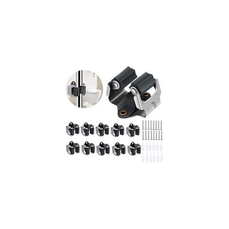 Lot de 10 porte-outils muraux pour jardin, garage, balais, pelles –