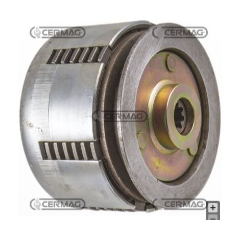 Frizione PASQUALI per motofalciatrice dal 1995 in poi 15607 15x12EV Z.8  albero Ø 22.5mm
