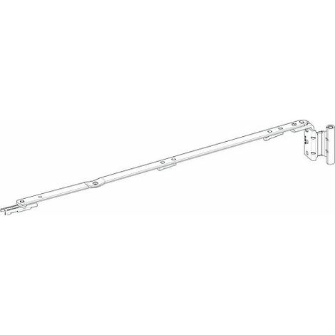 Roto NX Axerarm P 500 12/20-13, rechts, silber, VE10