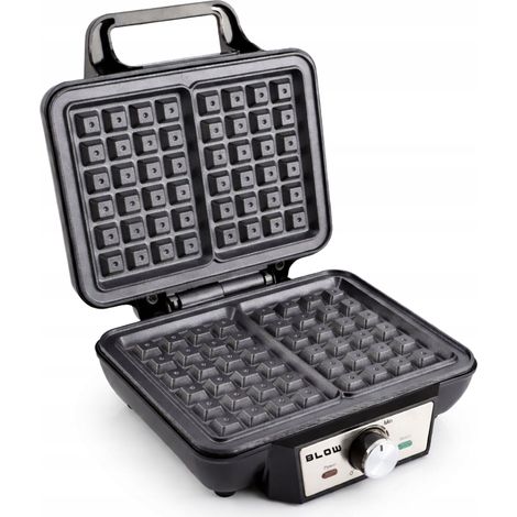 Piastra per waffle blow 2200w 2 waffle 2200 W quadrata (1/3)