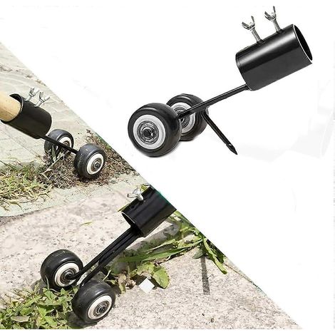 Outil de désherbage manuel sur pied, outil de nettoyage robuste et réglable pour le désherbage et l'élimination des racines, outils pour le jardin (1/4)