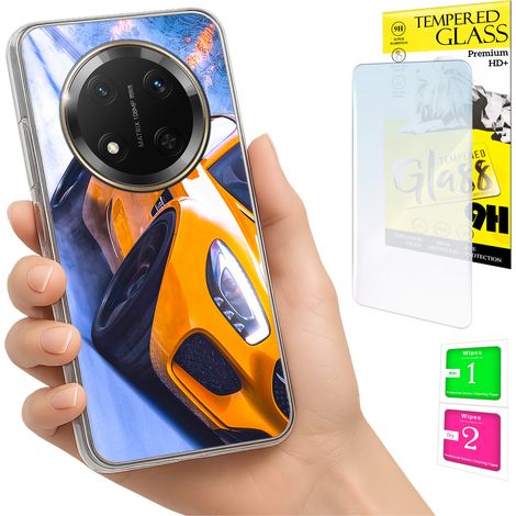 Funda para Honor Magic7 Lite con cubierta fotográfica y tapa trasera + cristal 9H (1/5)