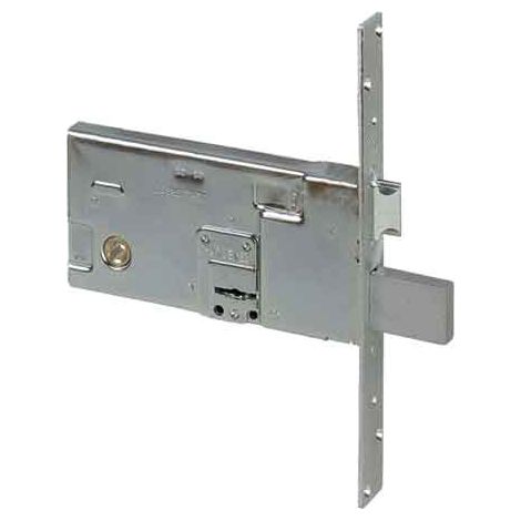 SERRATURA DOPPIA MAPPA PER PORTE ALLUMINIO DA FASCIA ART. 57313 CISA E70 - scatola mm 166x82 - CISA