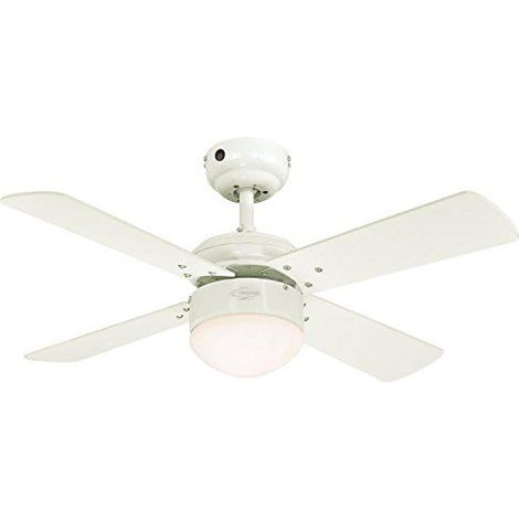 Ventilateur de plafond Colosseum Blanc 90 cm avec LED (1/5)