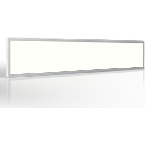 LED Panel 150x30cm 40W Rahmen silber - Lichtfarbe: Neutralweiß 4000K (1/5)