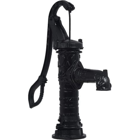 Pompe à eau de jardin avec support en fonte