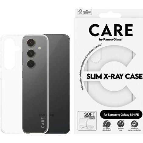 Samsung Galaxy S24 FE PanzerGlass Slim Transparent Case (1/4)