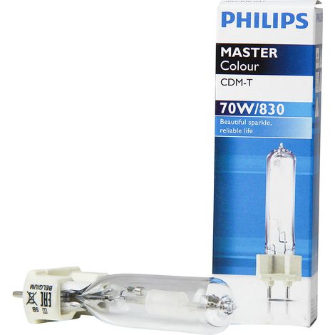 Lampe à décharge Mastercolour CDM T 70W 830 G12 PHILIPS 196996