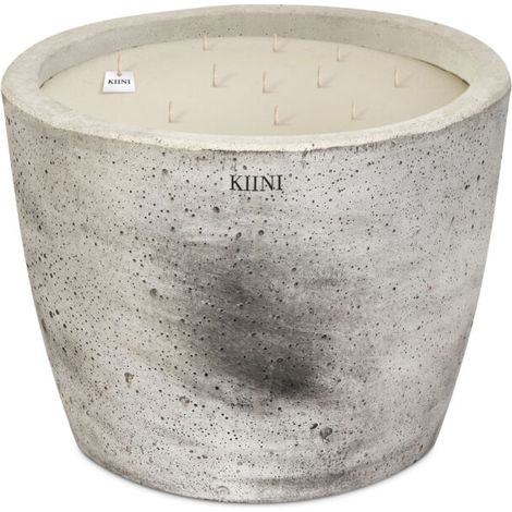 KIINI Betonkerze Sojawachs Modernes Design XL Marmor (1/3)